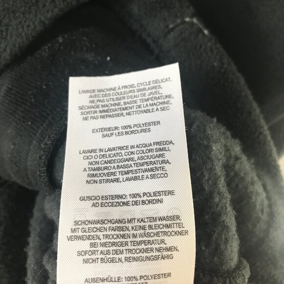 Columbia black fleece full zip vest size XL - Picture 5 of 5